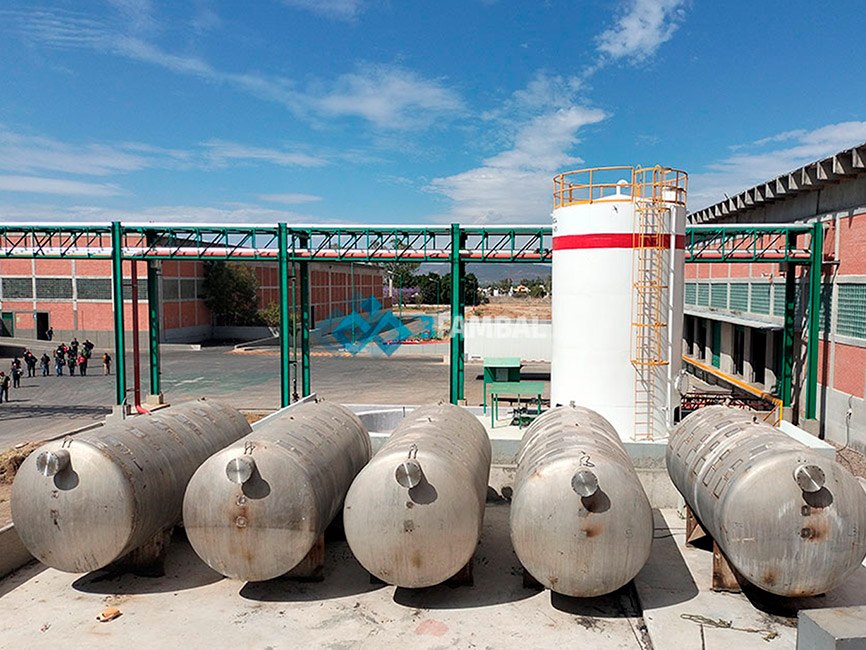 Fabricacion de Tanques Industriales Mexico Queretaro